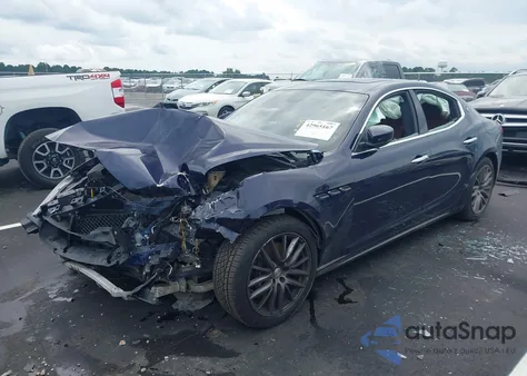 2017 Maserati Ghibli from USA, damaged, VIN ZAM57XSL2H1235941